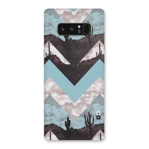 Cacutus Zig Zag Pattern Back Case for Galaxy Note 8