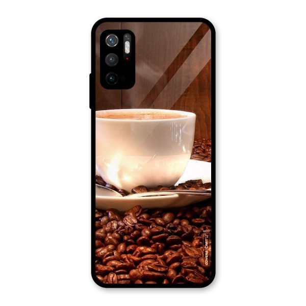 Caffeine Beans Glass Back Case for Poco M3 Pro 5G