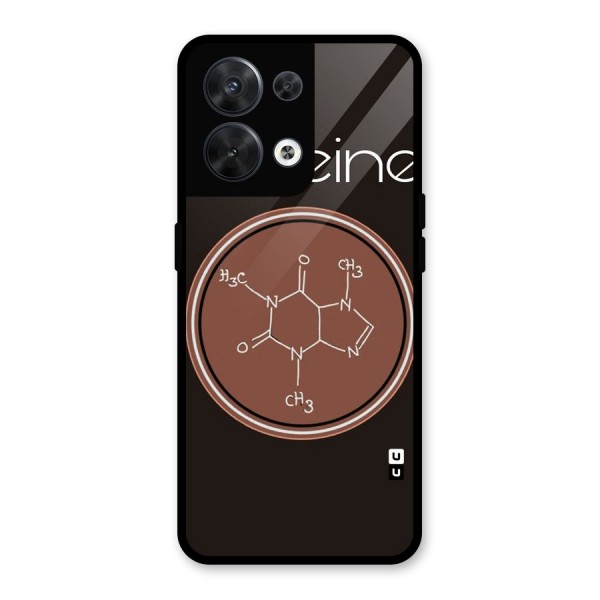 Caffeine Making Glass Back Case for Oppo Reno8 5G