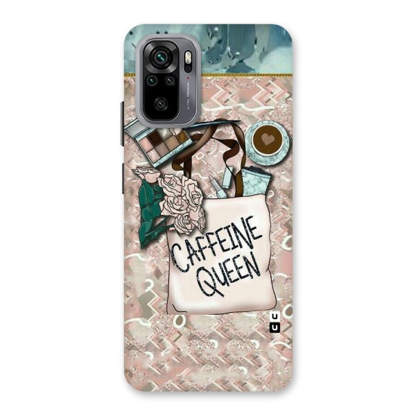 Caffeine Queen Back Case for Redmi Note 10