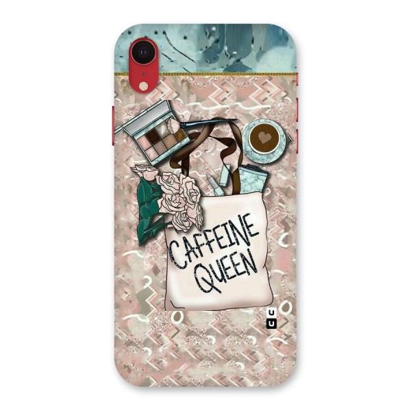 Caffeine Queen Back Case for iPhone XR