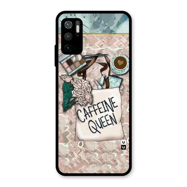 Caffeine Queen Glass Back Case for Poco M3 Pro 5G