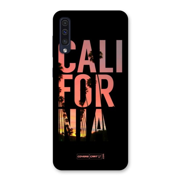 California Back Case for Galaxy A50