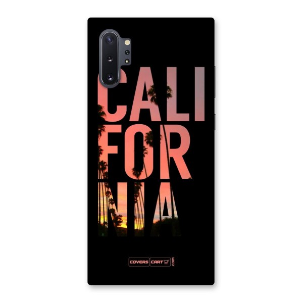 California Back Case for Galaxy Note 10 Plus