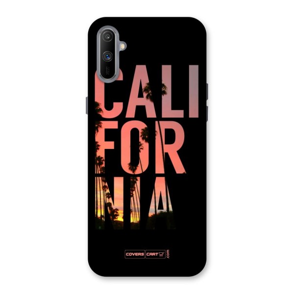 California Back Case for Realme C3