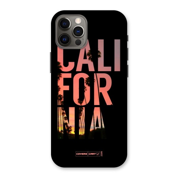 California Back Case for iPhone 12 Pro