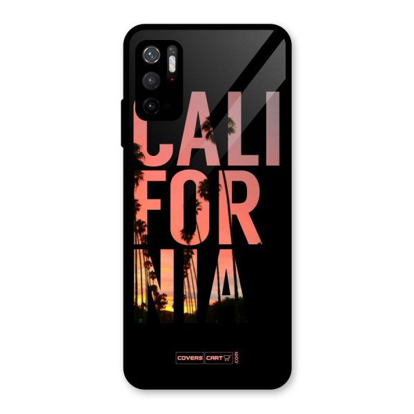 California Glass Back Case for Poco M3 Pro 5G