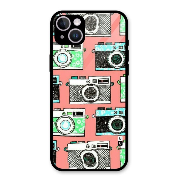 Cam Art Loving Glass Back Case for iPhone 14 Plus