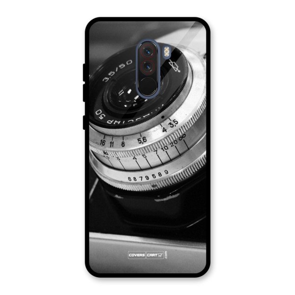 Camera Lens Glass Back Case for Poco F1