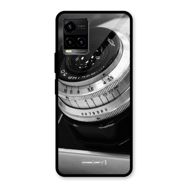 Camera Lens Glass Back Case for Vivo Y21G