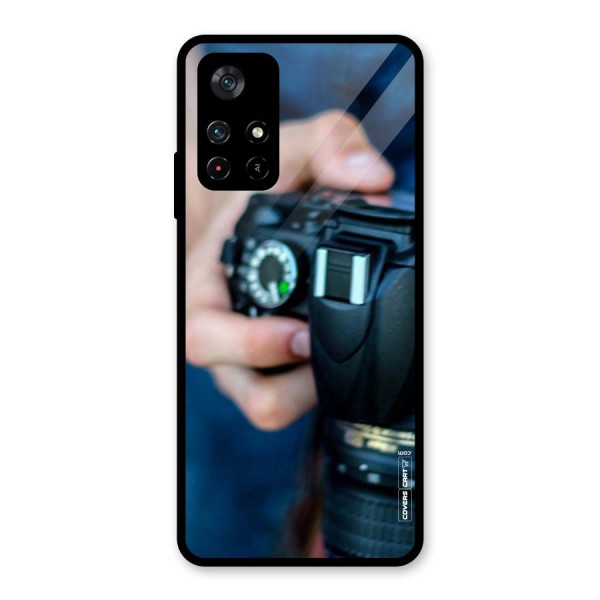 Camera Love Glass Back Case for Poco M4 Pro 5G