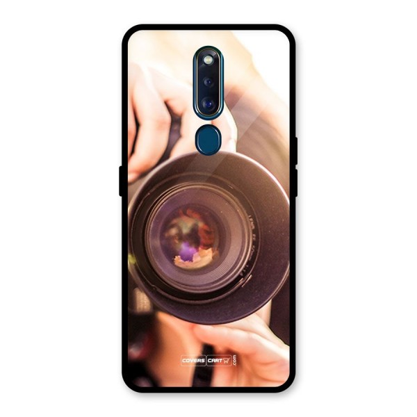 Camera Lovers Glass Back Case for Oppo F11 Pro