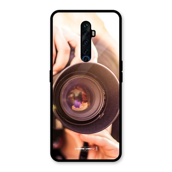 Camera Lovers Glass Back Case for Oppo Reno2 Z