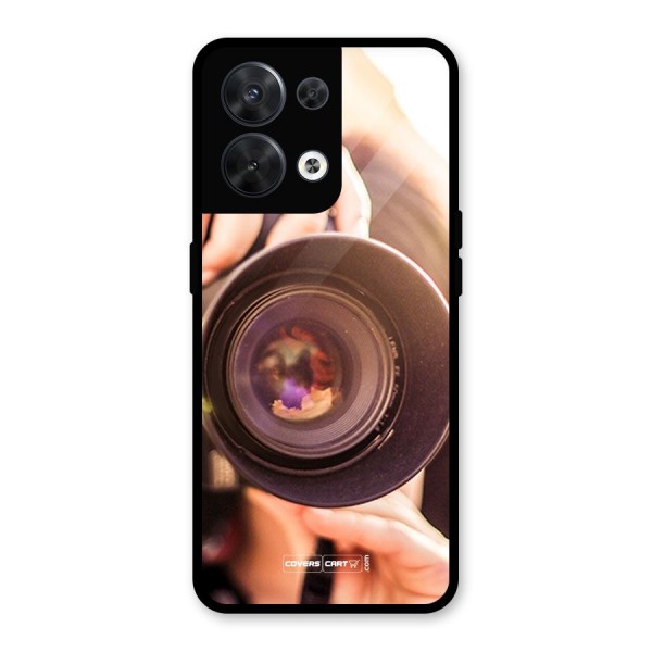 Camera Lovers Glass Back Case for Oppo Reno8 5G