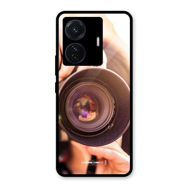 Camera Lovers Glass Back Case for Vivo T1 Pro