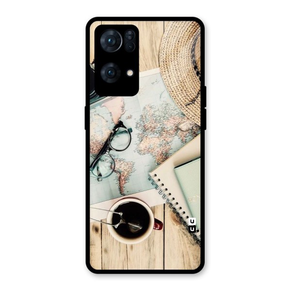 Camera Notebook Glass Back Case for Oppo Reno7 Pro 5G