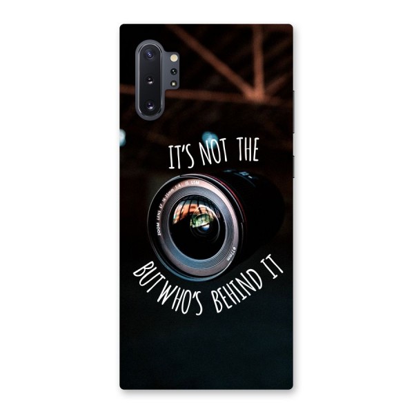 Camera Quote Back Case for Galaxy Note 10 Plus