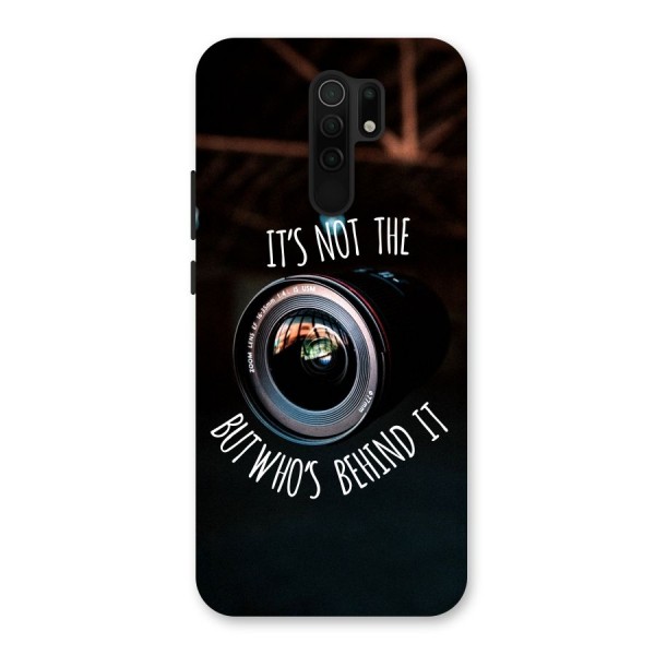 Camera Quote Back Case for Redmi 9 Prime