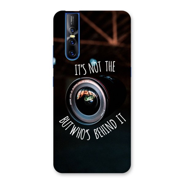 Camera Quote Back Case for Vivo V15 Pro