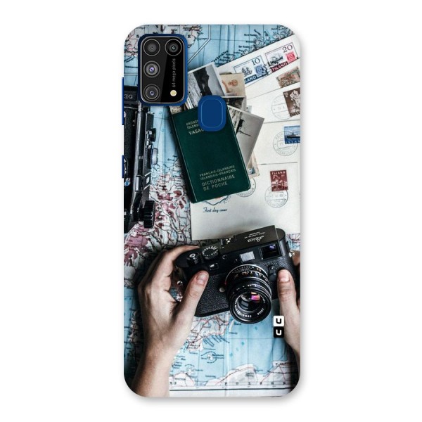 Camera and Postcards Back Case for Galaxy M31