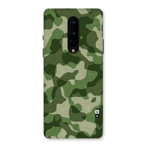 Camouflage Pattern Art Back Case for OnePlus 8