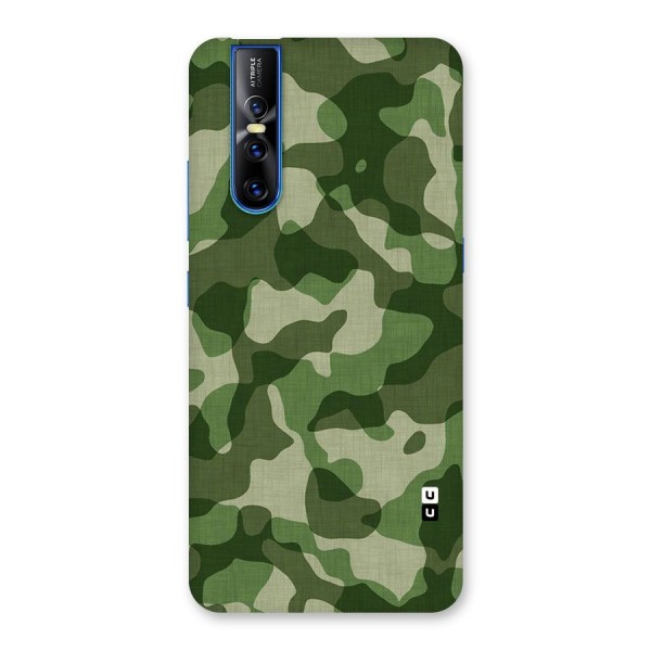 Camouflage Pattern Art Back Case for Vivo V15 Pro