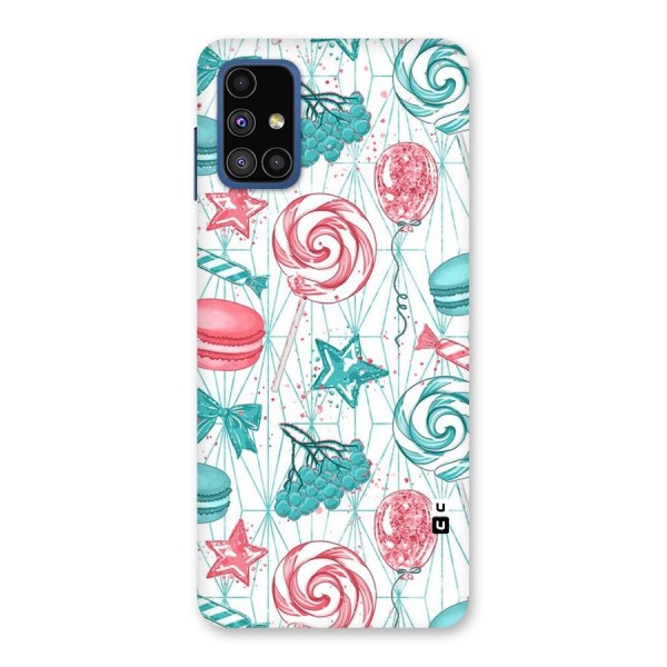 Candies And Macroons Back Case for Galaxy M51