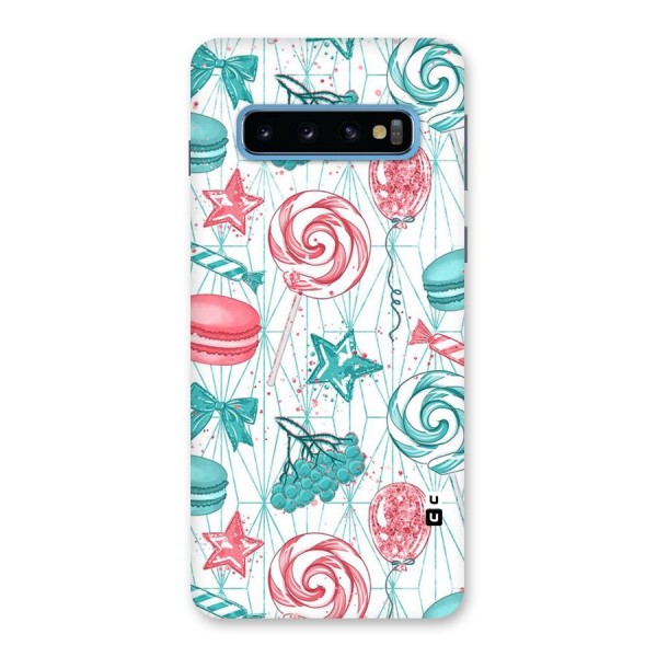 Candies And Macroons Back Case for Galaxy S10