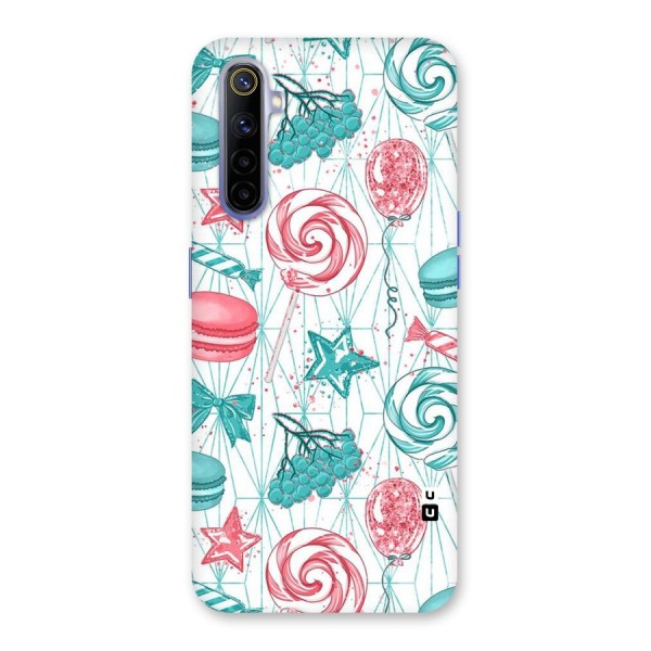 Candies And Macroons Back Case for Realme 6