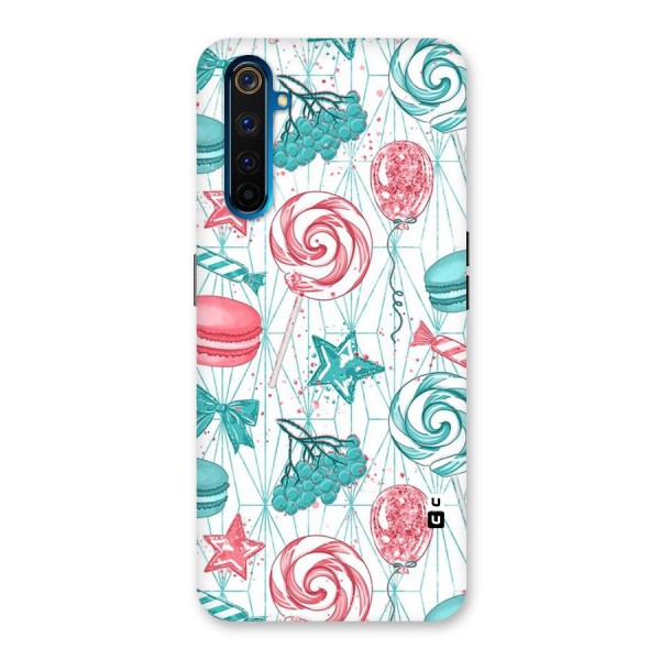 Candies And Macroons Back Case for Realme 6 Pro