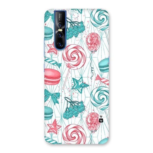 Candies And Macroons Back Case for Vivo V15 Pro