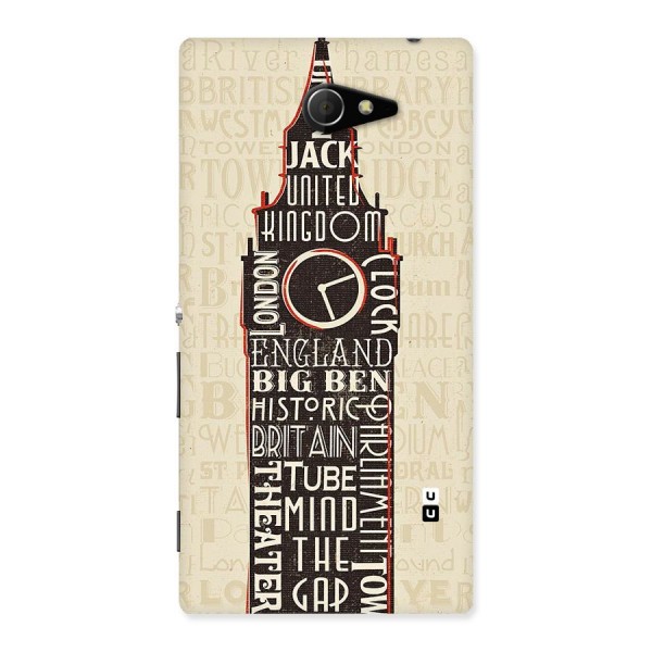 Cap City Design Back Case for Sony Xperia M2