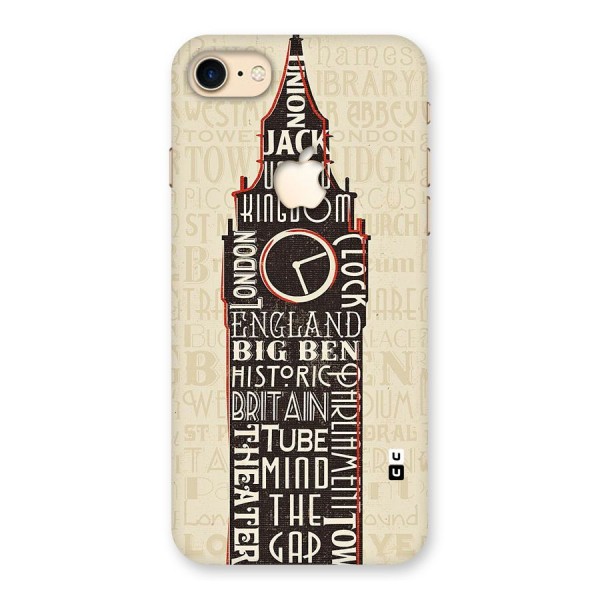 Cap City Design Back Case for iPhone 7 Apple Cut