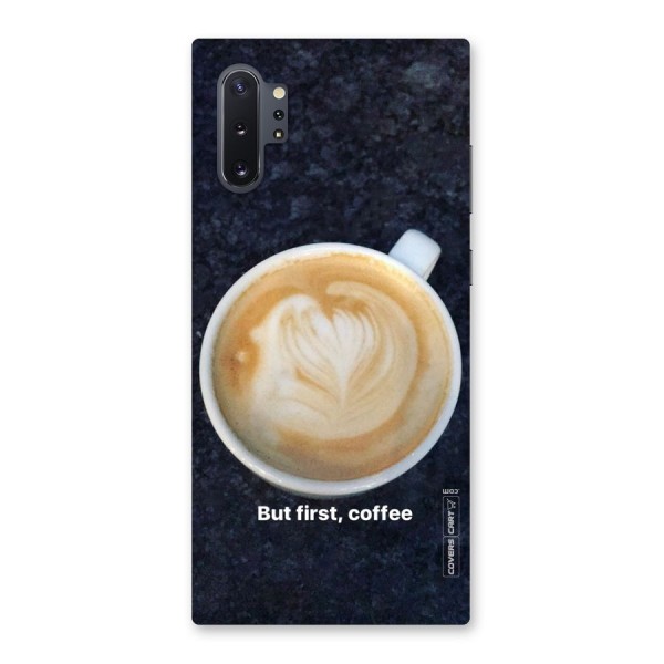 Cappuccino Coffee Back Case for Galaxy Note 10 Plus