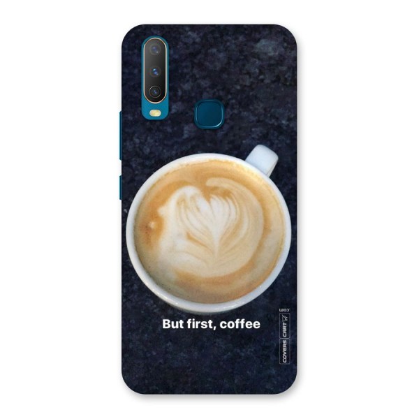 Cappuccino Coffee Back Case for Vivo Y15