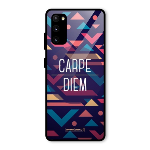 Carpe Diem Glass Back Case for Galaxy S20 FE