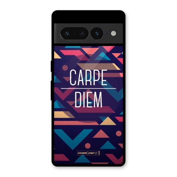 Carpe Diem Glass Back Case for Google Pixel 7 Pro