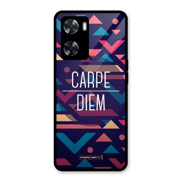 Carpe Diem Glass Back Case for Oppo A57 2022