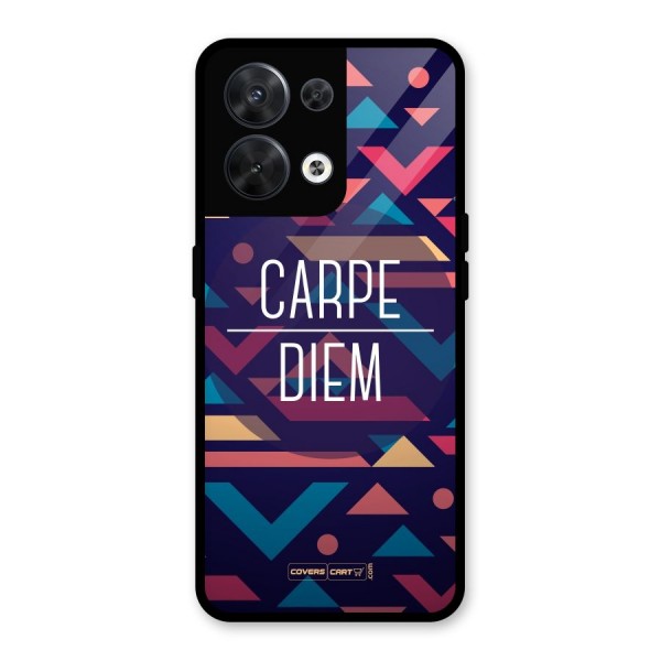 Carpe Diem Glass Back Case for Oppo Reno8 5G