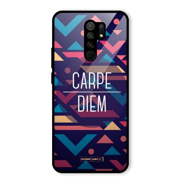 Carpe Diem Glass Back Case for Redmi 9 Prime