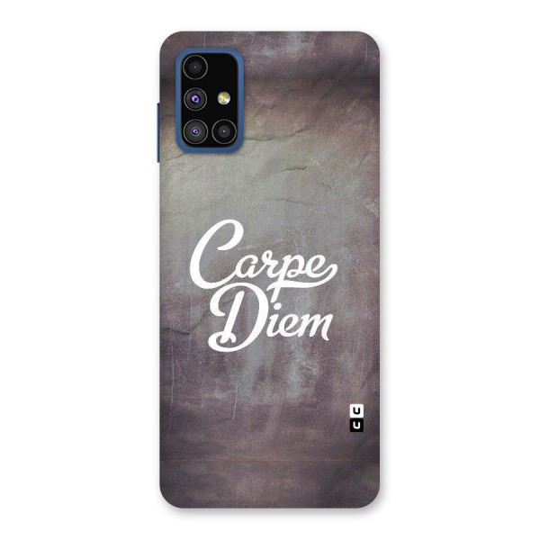 Carpe Diem Rugged Back Case for Galaxy M51