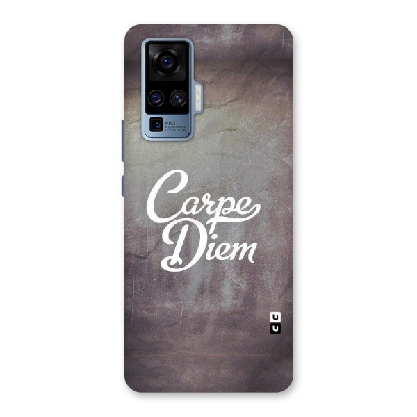 Carpe Diem Rugged Back Case for Vivo X50 Pro