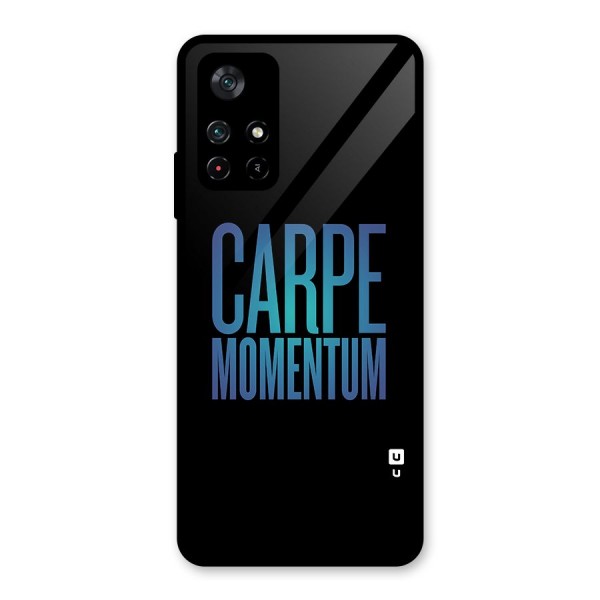 Carpe Momentum Glass Back Case for Poco M4 Pro 5G