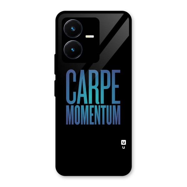 Carpe Momentum Glass Back Case for Vivo Y22