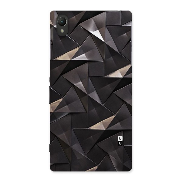 Carved Triangles Back Case for Sony Xperia Z1