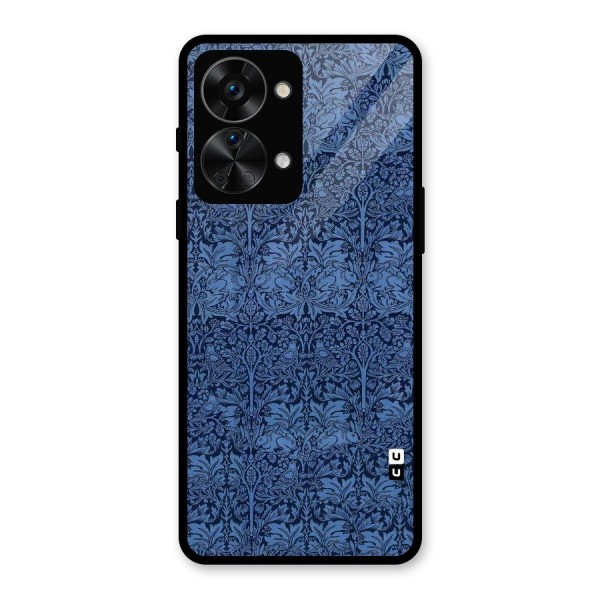 Carving Design Glass Back Case for OnePlus Nord 2T