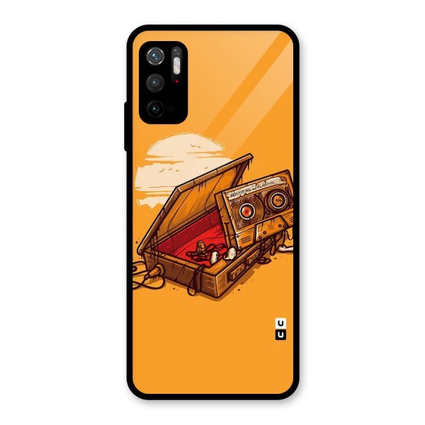 Casette Box Glass Back Case for Poco M3 Pro 5G