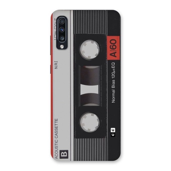 Casette Design Back Case for Galaxy A70s