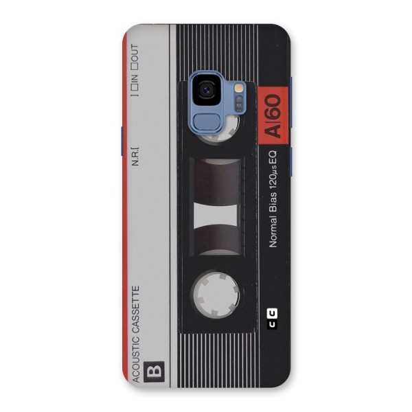 Casette Design Back Case for Galaxy S9