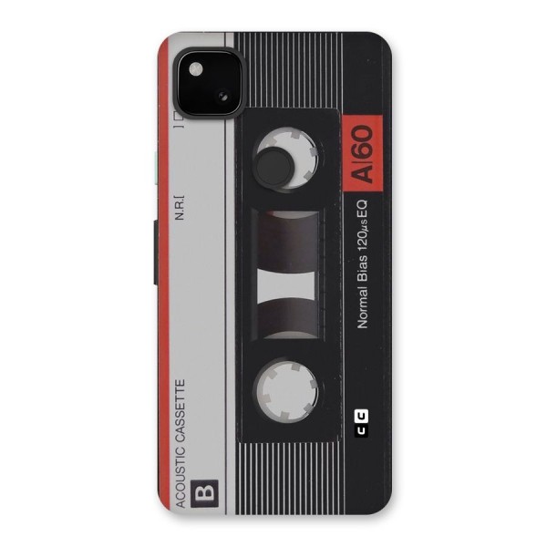 Casette Design Back Case for Google Pixel 4a